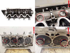 Cylinder Head Fiat Opel SAAB 55193091 1.9 JTD 8V 4