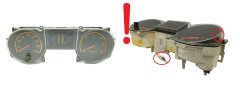 Speedometer/Instrument Cluster Mitsubishi Pajero Montero MB723900 61058
