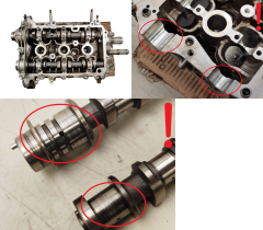 Cylinder Head Toyota Aygo 1KR 1611541580 1.0 12v C1 107 2