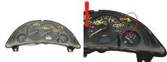 Speedometer/Instrument Cluster Opel Combo C 13173348WB VDO GM RHD