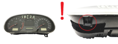 Speedometer/Instrument Cluster Seat Leon W01M0920800C 110080012004 49896
