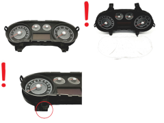 Speedometer/Instrument Cluster Fiat Punto Evo 51852796 503003060200 53619