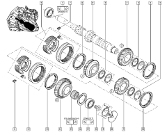 Bearing Original Renault 25X62X17 3220300Q0J