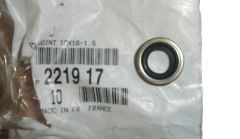 Gasket, Seal Korka Spustu Oleju New Original 2219.17 221917 Citroen Peugeot