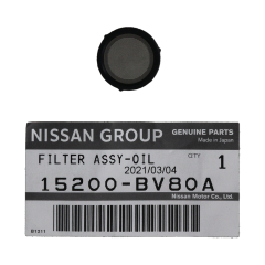 Oil Filter New Original 15200BV80A Renault