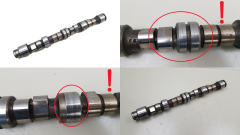 Camshaft 8200881281 7700272940 1.6 8v K7M Renault 1004