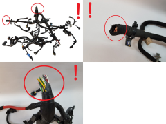 Engine Wiring Harness 240116078S K9KU876 1.5 Blue dCi Renault Kangoo 3