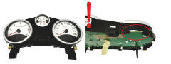 Speedometer/Instrument Cluster Peugeot 207 9666133180 A2C53337660 50540