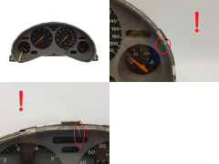 Speedometer/Instrument Cluster Opel Corsa 90534403 81117906 2009