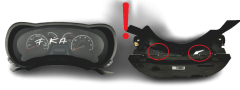 Speedometer/Instrument Cluster Ford Ka 5550050519 5550050505 55845