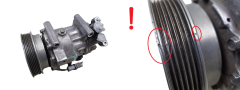 Air Con Compressor 8200600122 SD6V12 1452 Sanden Renault 1080