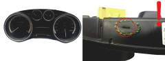 Speedometer/Instrument Cluster Peugeot 308 9665107480 503001550311 1095