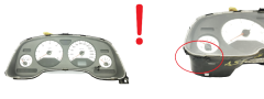 Speedometer/Instrument Cluster Opel Astra G 09193343 110280068002 VDO