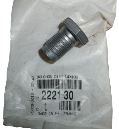 End Cap New Original 222130 2221.30 Citroen Peugeot