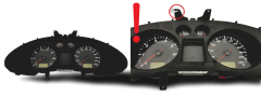 Speedometer/Instrument Cluster Seat Ibiza W06L0920801 110080104009A 57782