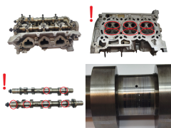 Cylinder Head Renault 1642R-5 110417920R 0.9 TCE H4B S55