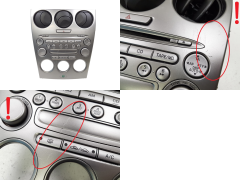 Control panel Radia Mazda 6 GJ6AG1215 GJ6A64930