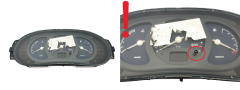 Speedometer/Instrument Cluster Renault Kangoo 1 7700313173 K6 54345