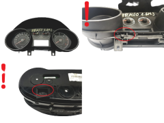 Speedometer/Instrument Cluster Fiat Bravo 00518483060 503001980003 54229