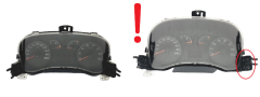 Speedometer/Instrument Cluster Fiat Doblo 51762258 503001440500 54433