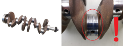 Crankshaft 122018899R 2757R 1.2 TCe H5F412 Renault Dacia