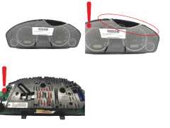 Speedometer/Instrument Cluster Seat Alhambra 7M7920840LX 012