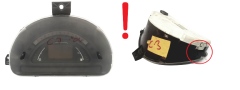 Speedometer/Instrument Cluster Citroen C2 C3 9652008280 H 01 56176
