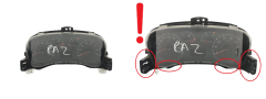 Speedometer/Instrument Cluster Fiat Panda 51711239 503000480900 56404