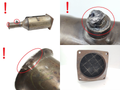Fap Dpf Filter Peugeot 406 1731N7 TR PSA F003