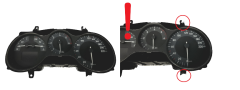 Speedometer/Instrument Cluster Seat Leon 1P0920823G 110080280027 57156