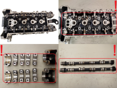Cylinder Head Alfa Romeo 55185881 2.2 JTS 939A6000