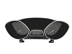 Speedometer/Instrument Cluster Ford Focus F1ET-10849-BJV Visteon