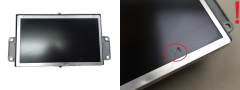 Navigation Display Citroen Peugeot 9655995980 503550080506