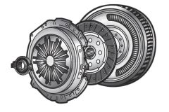 Clutch Kit + Dual-Mass Wheel 1628939180 Citroen Peugeot 2.0 HDI 16V