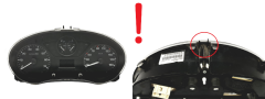 Speedometer/Instrument Cluster Partner Berlingo 9801642280 PSA 51591