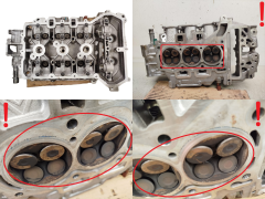 Cylinder Head Citroen Peugeot 9671871510 1608519180 1.2 VTI 2