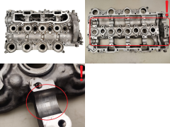 Cylinder Head Ford PSA Volvo 9655911480 9644994680 1.6 16V TDCI G8DB 18