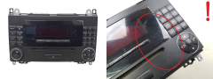 Radio CD Player Mercedes Vito A1698700689 MF2750