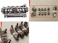 Cylinder Head Renault 2968F2 110415795R 7701477400 1.5 DCI Siemens 6