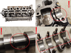 Cylinder Head Renault Nissan 949716F0 110410442R 1.5 DCI 5