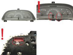 Speedometer/Instrument Cluster Renault Laguna 1 7700416806 C 50813