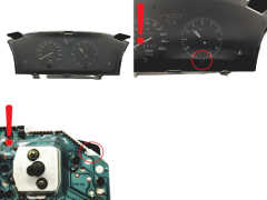 Speedometer/Instrument Cluster Citroen ZX 9602824980 49752
