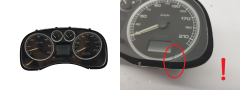 Speedometer/Instrument Cluster Peugeot 307 P9636708880 21655303-8 1349