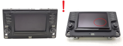 Radio Display Navi Volkswagen 3G0919605D ABT Std2 Nav