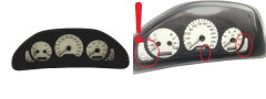 Speedometer/Instrument Cluster Mercedes CLK W208 A2085401211 48562