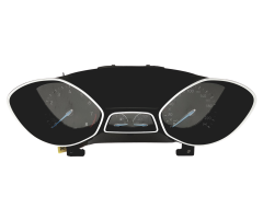 Speedometer/Instrument Cluster Ford Focus MK3 F1ET-10849-BJR 31649
