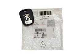 Key Fob Housing Peugeot 6554YQ 6554.YQ Original requires coding