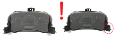 Speedometer/Instrument Cluster Fiat Panda 46801545 503000360300 58503