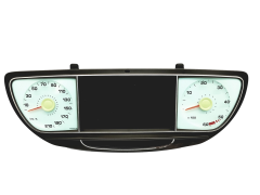 Speedometer/Instrument Cluster 1400098680 Phedra C8 807 ULYSSE 37739