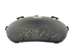 Speedometer/Instrument Cluster Peugeot 206 9645847080 57394